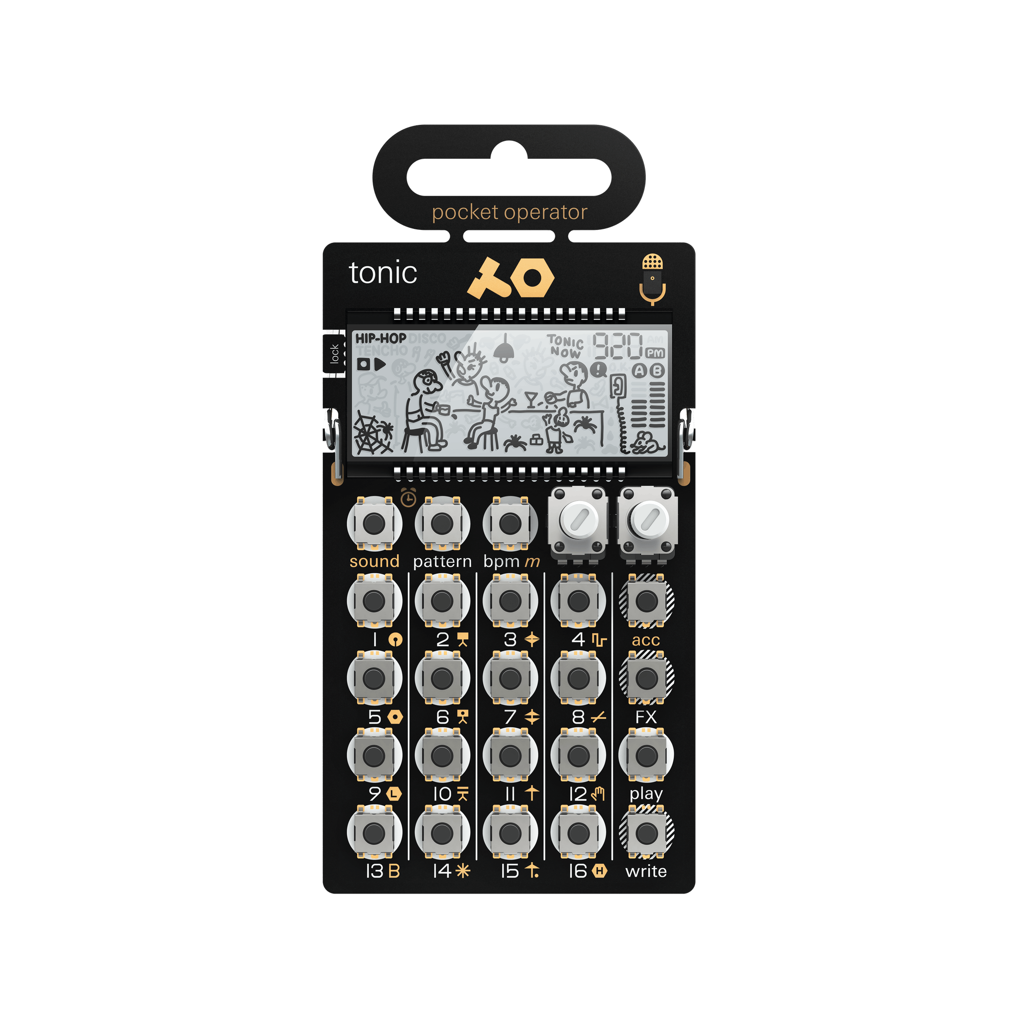 Teenage Engineering PO-32 Tonic Drum Synthesizer and Sequencer 