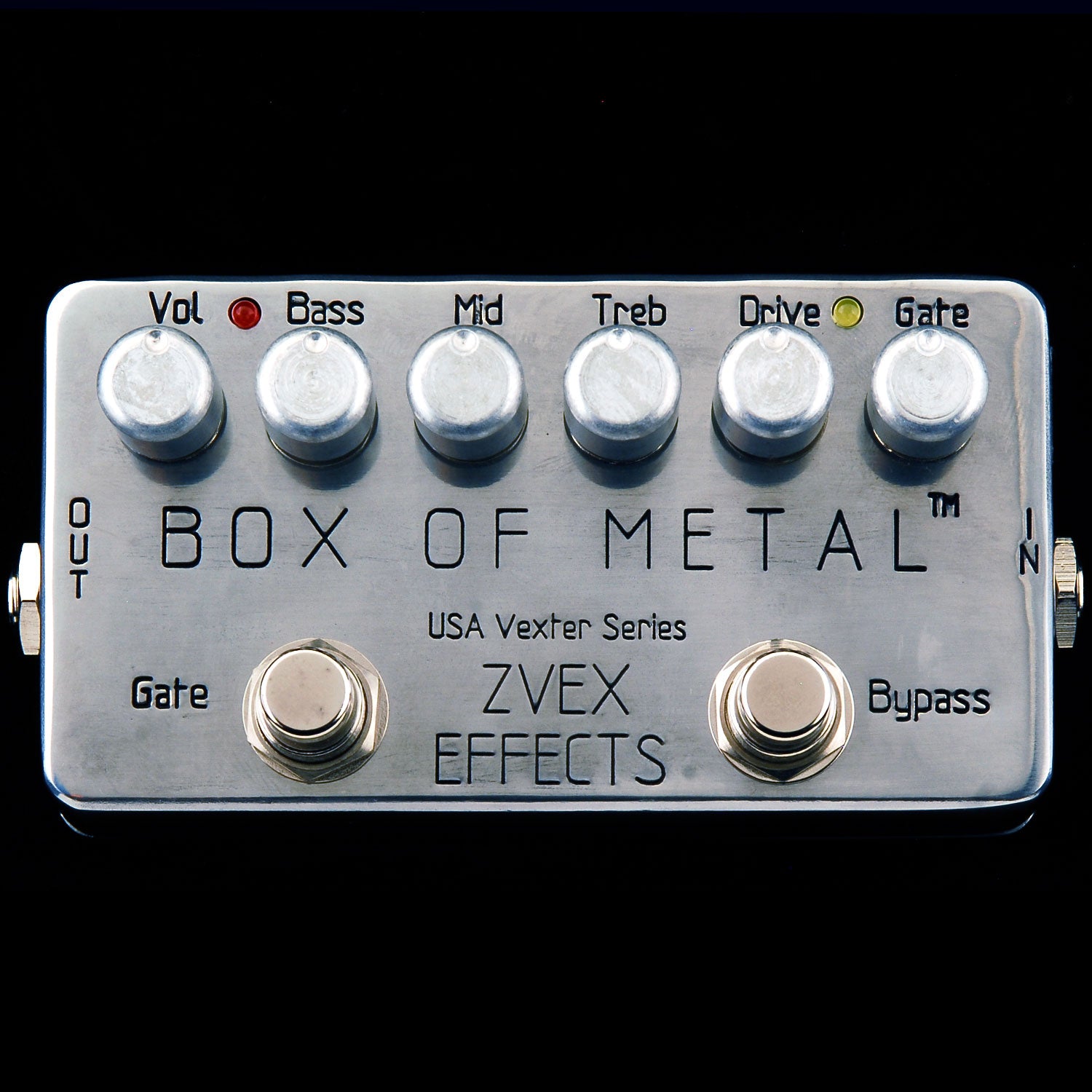 特売安い＊ Z.VEX /ZVEX /Box of Metal /初期型ペイントヴァージョン/新品！＊ ディストーション