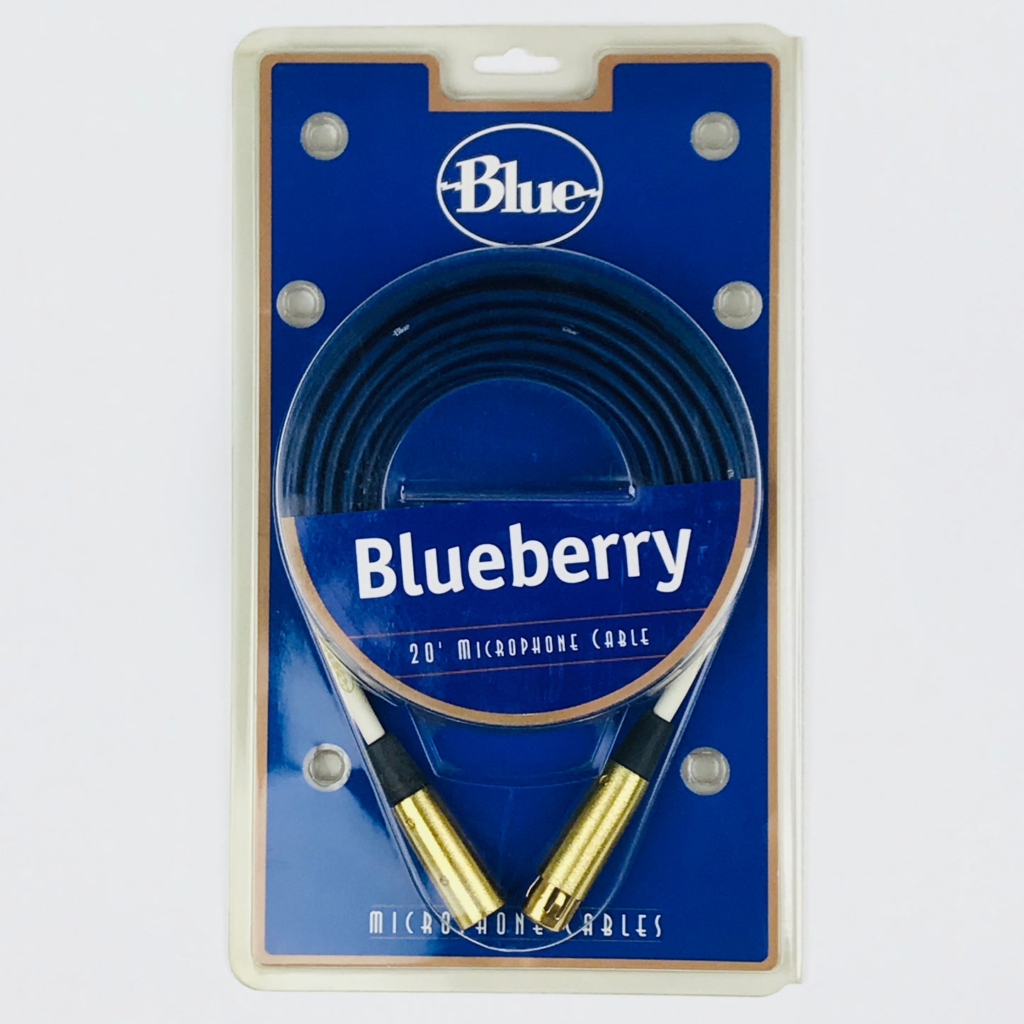 Blue - Blueberry 20' Microphone Cable