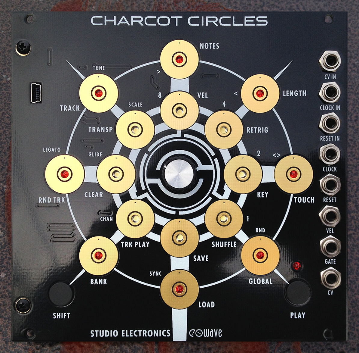 Studio Electronics Modstar Charcot Circles eurorack module