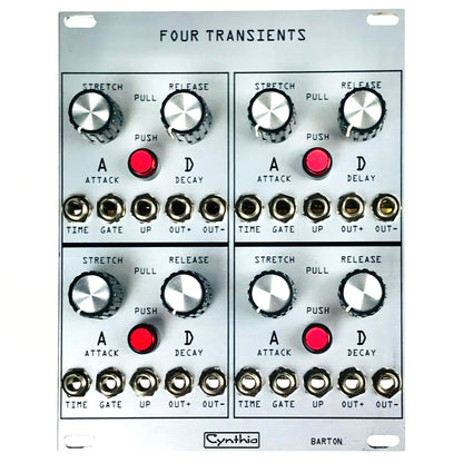 Cyndustries Four Transients eurorack module, brand new, old stock (NOS)