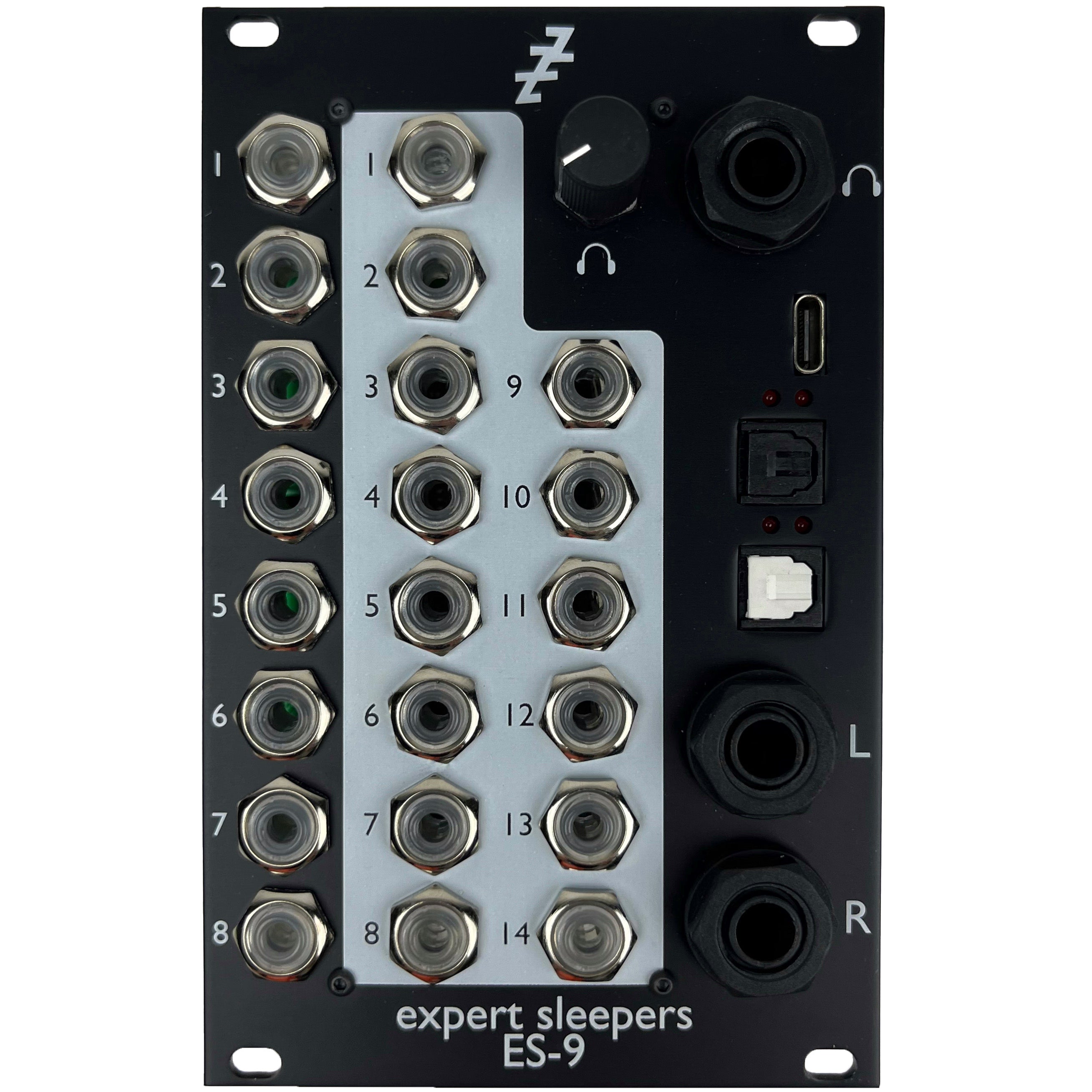 割引注文Expert Sleepers ES-9　王道のモジュラー専用オーディオインターフェース 音源モジュール
