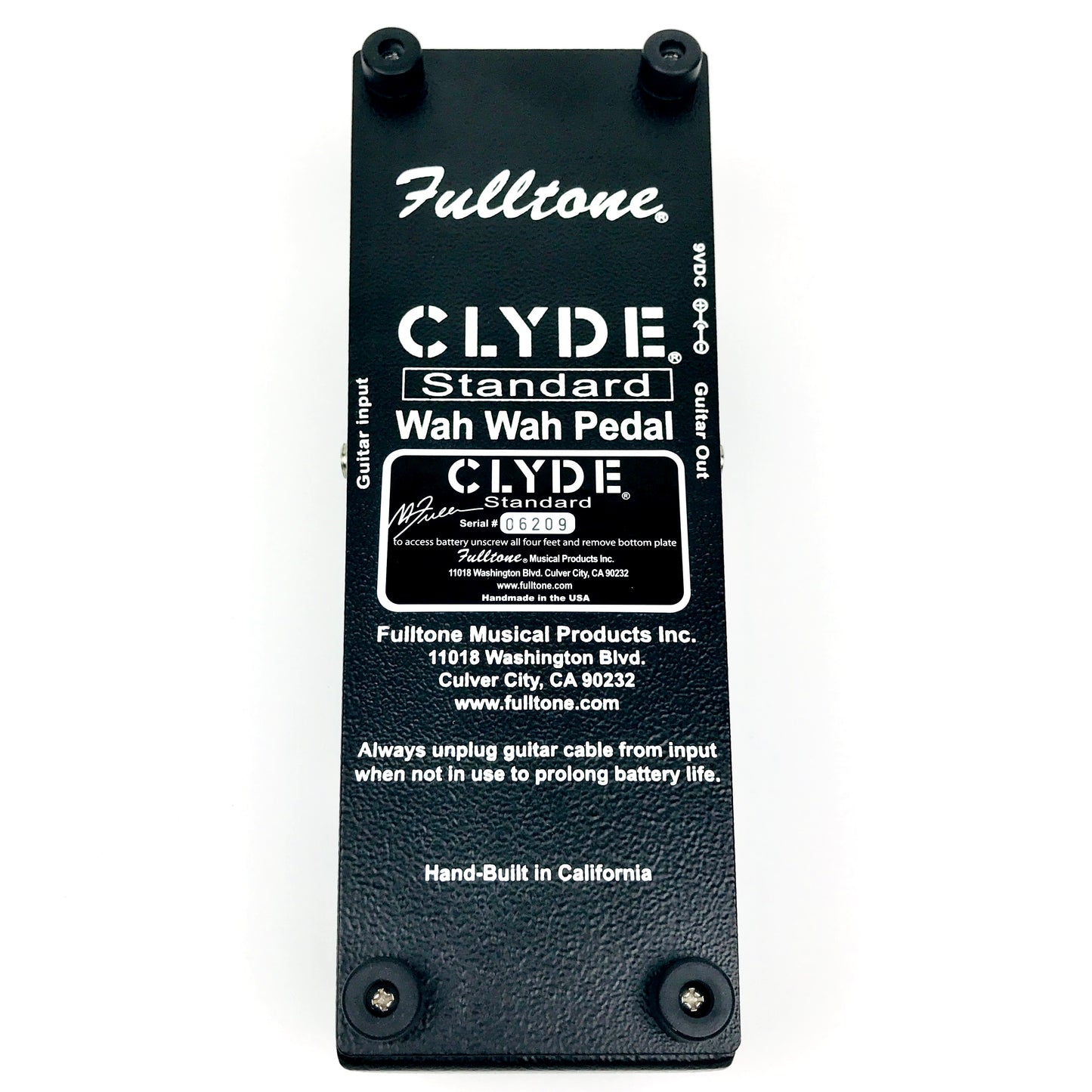 Fulltone Clyde Wah, Original, brand new, old stock (N.O.S.)