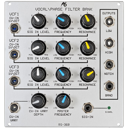 Analogue Systems RS-360 Vocal\Phase Filter Bank