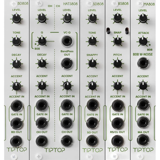 Tiptop Audio 808 Bundle, White